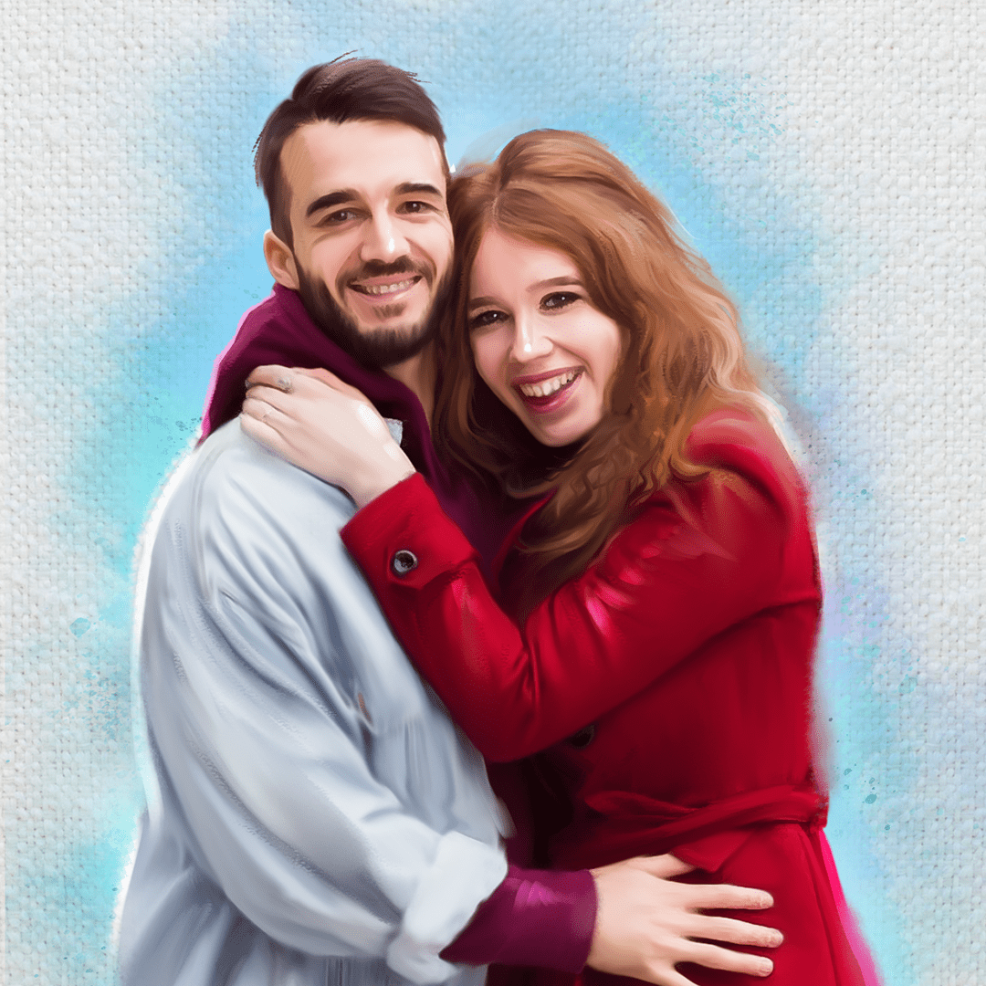 Custom Couple Portrait