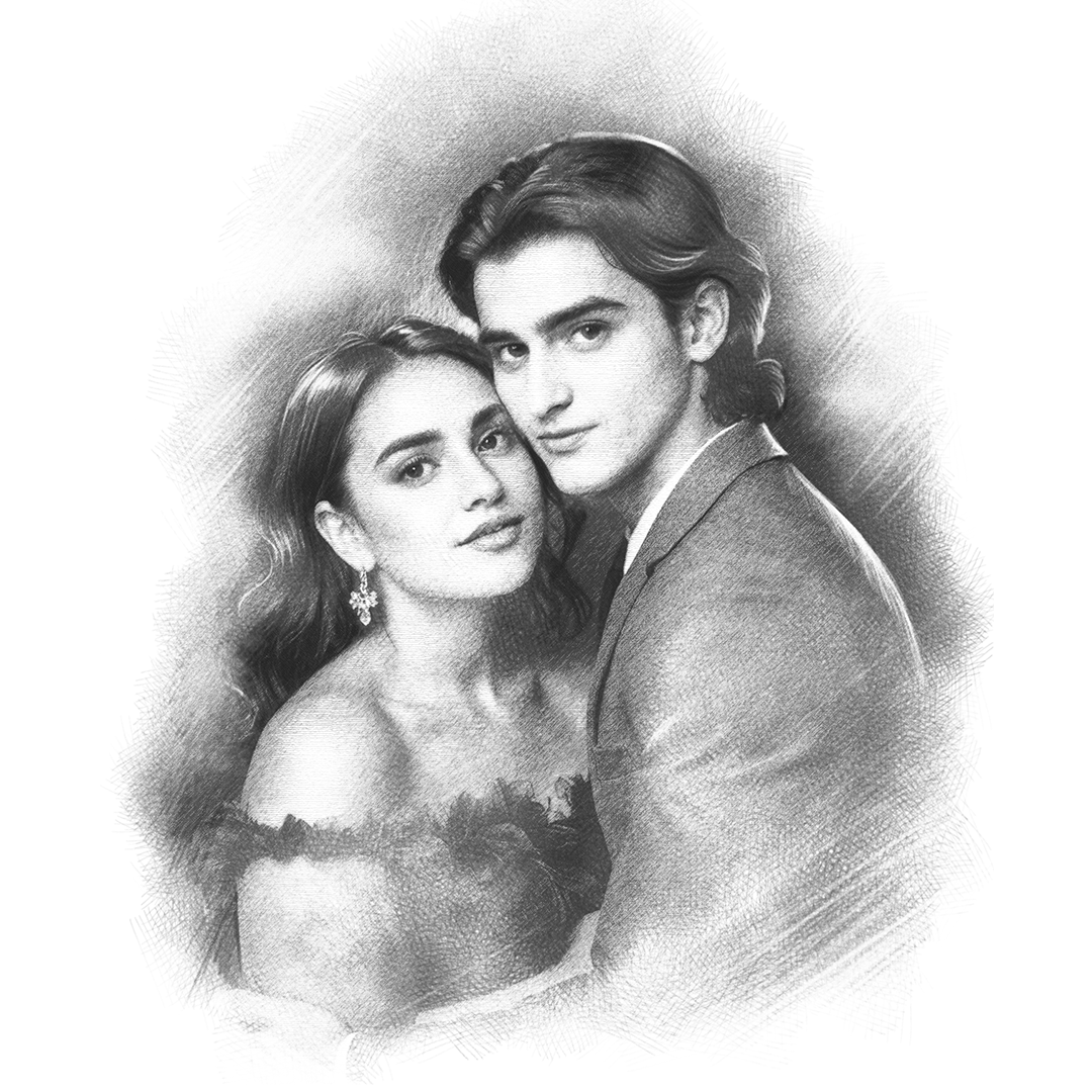 Custom Couple Portrait